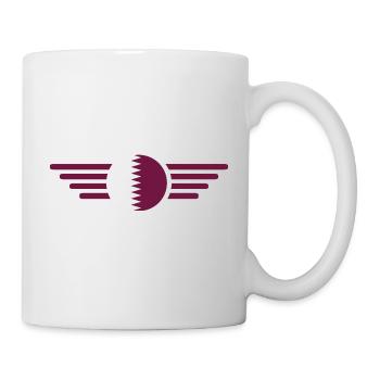 Qatar Style Design T-Shirt - Mug - white - Right