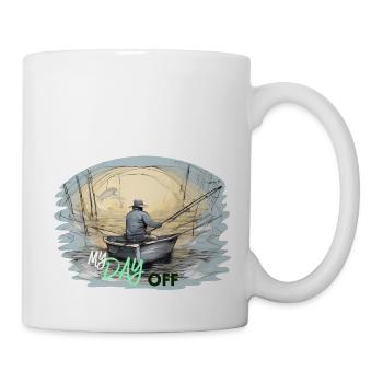 Fishen - Tasse - Weiß - Rechts