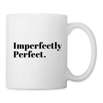 Imparfaitement parfait - Mug blanc - blanc - Droite