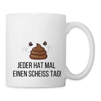 de journée - Mug blanc - blanc - Droite