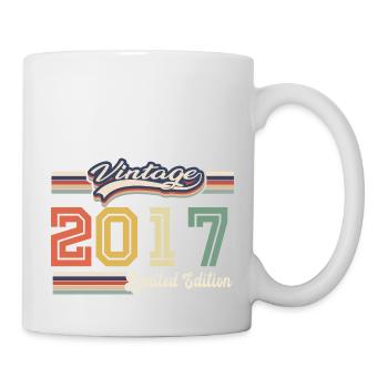 Cadeau D'anniversaire 2017 Génial Depuis 2017 vint - Mug blanc - blanc - Droite