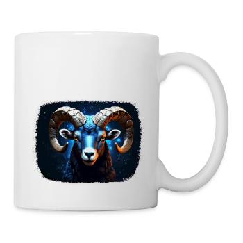 Zodiac sign Aries - Mug - white - Right
