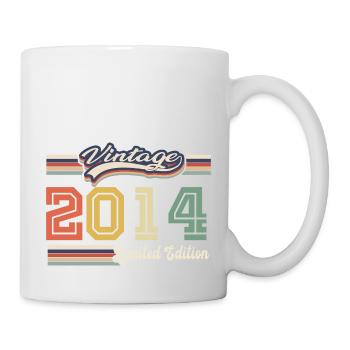 Cadeau D'anniversaire 2014 Génial Depuis 2014 vint - Mug blanc - blanc - Droite