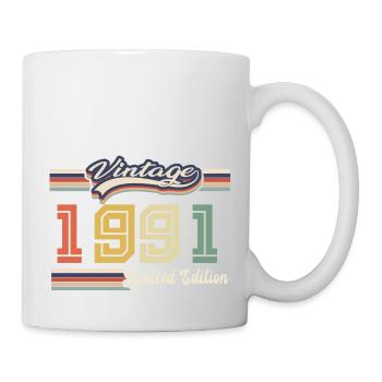 Cadeau D'anniversaire 1991 Génial Depuis 1991 vint - Mug blanc - blanc - Droite