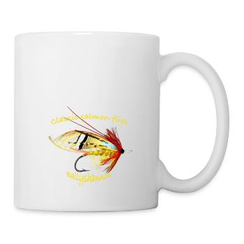 Ballyshannon Classic Salmon flies - Mug - white - Right
