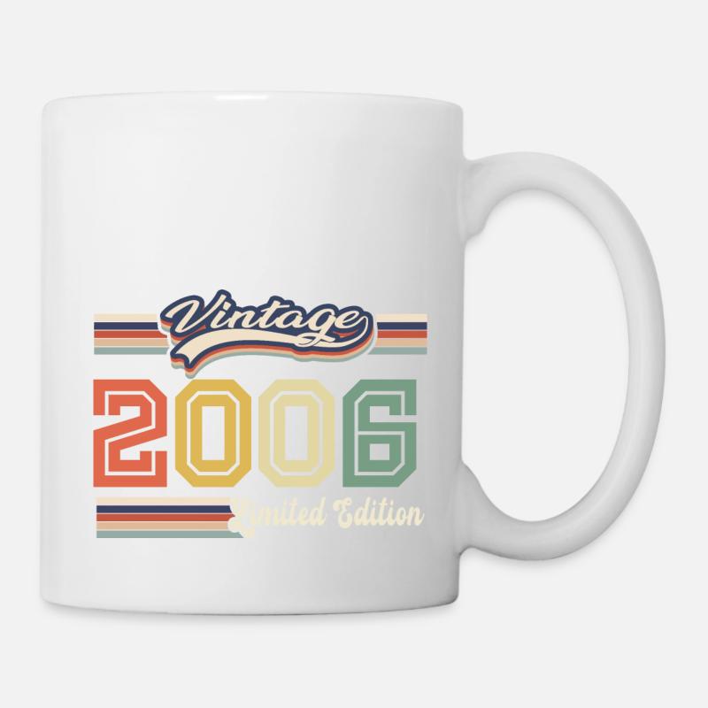 Cadeau D'anniversaire 2006 Génial Depuis 2006 vint - Mug blanc - blanc