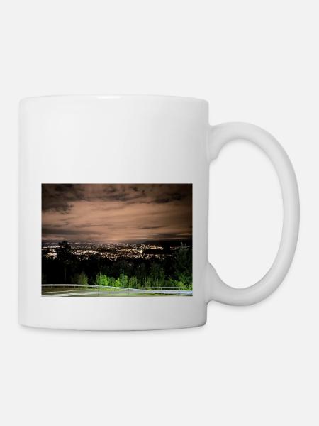Oslo by night - Mug - white