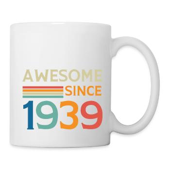 Awesome since 1939 - Mug blanc - blanc - Droite