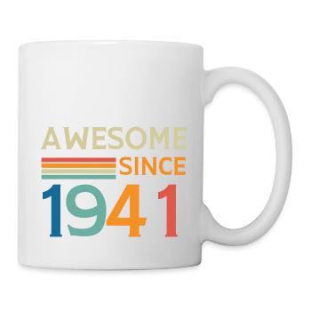 Awesome since 1941 - Mug blanc - blanc - Droite