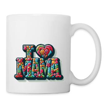 Mama Mother's Day Birthday Gift Idea - Mug - white - Right