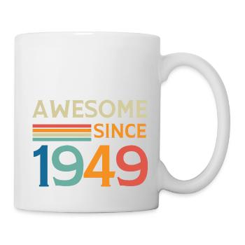 Awesome since 1949 - Mug blanc - blanc - Droite
