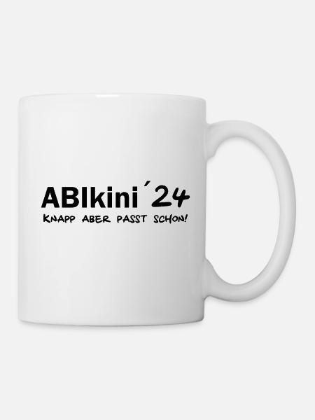 Abikini 24 - Abi Motto 2024 Abitur - Tasse - Weiß