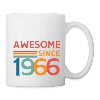 Awesome since 1966 - Mug blanc - blanc - Droite