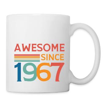 Großartig seit 1967 - Tasse - Weiß - Rechts