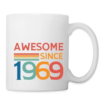 Awesome since 1969 - Mug - white - Right