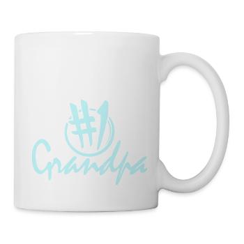 No. 1# Number One Grandpa Best Grandpa Grandpa - Mug - white - Right
