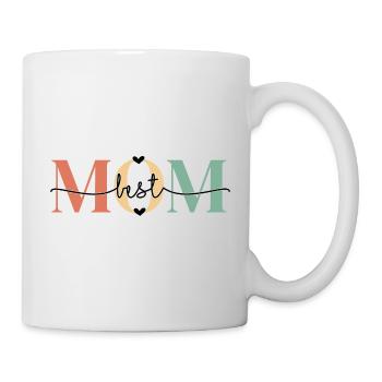 Best Mom 3 colorful - Mug - white - Right