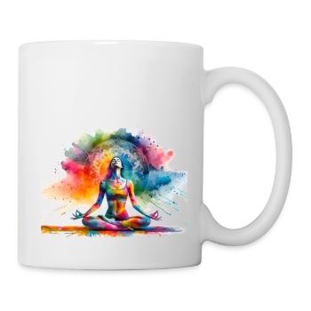 Yoga Exercise - Mug - white - Right
