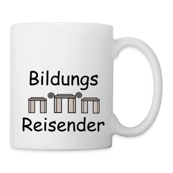 Voyageur éducatif - Mug blanc - blanc - Droite