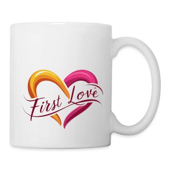 ERSTE LIEBE - Tasse - Weiß - Rechts