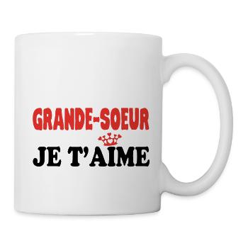 BIG SISTER I LOVE YOU - Mug - white - Right