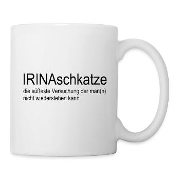 Top moderner T-Shirt Design Must have 2024 - Tasse - Weiß - Rechts