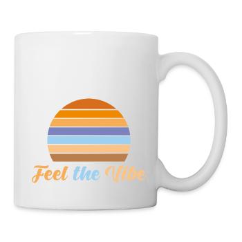 Ressentez l’ambiance - Mug blanc - blanc - Droite