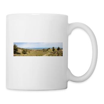 Landscape of Kos and view of the coastline - Mug - white - Right