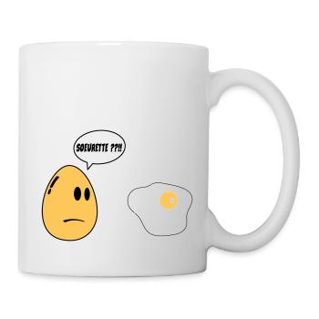SISTER Ei - Tasse - Weiß - Rechts