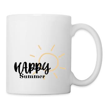HAPPY SUMMER - Tasse - Weiß - Rechts