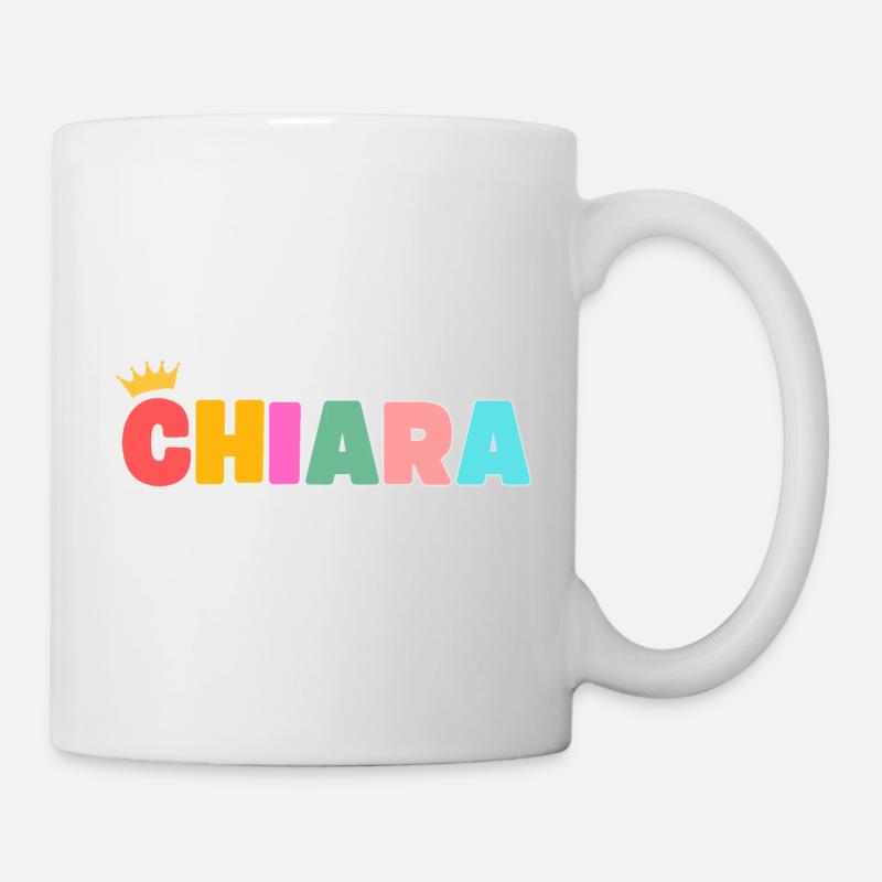 Chiara ! Personnalisable - Mug blanc - blanc