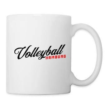 Volleyball Design Hamburg - Tasse - Weiß - Rechts