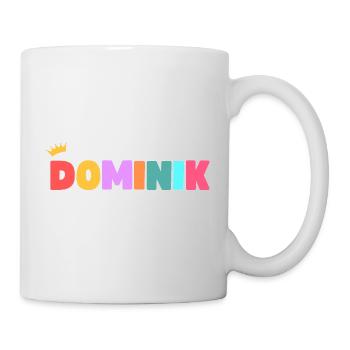 Dominik! Personalisierbar - Tasse - Weiß - Rechts