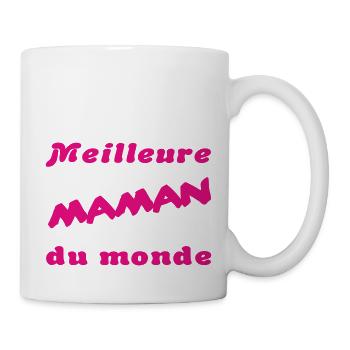 Die beste Mutter der Welt 1 - Tasse - Weiß - Rechts