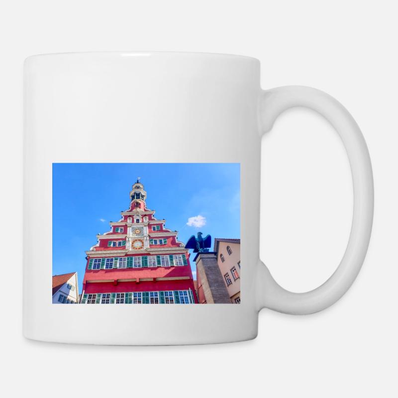 Altes Rathaus Esslingen am Neckar - Tasse - Weiß