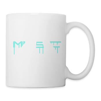 Music Cool Letters Graffiti Drop Party Logo - Mug - white - Right
