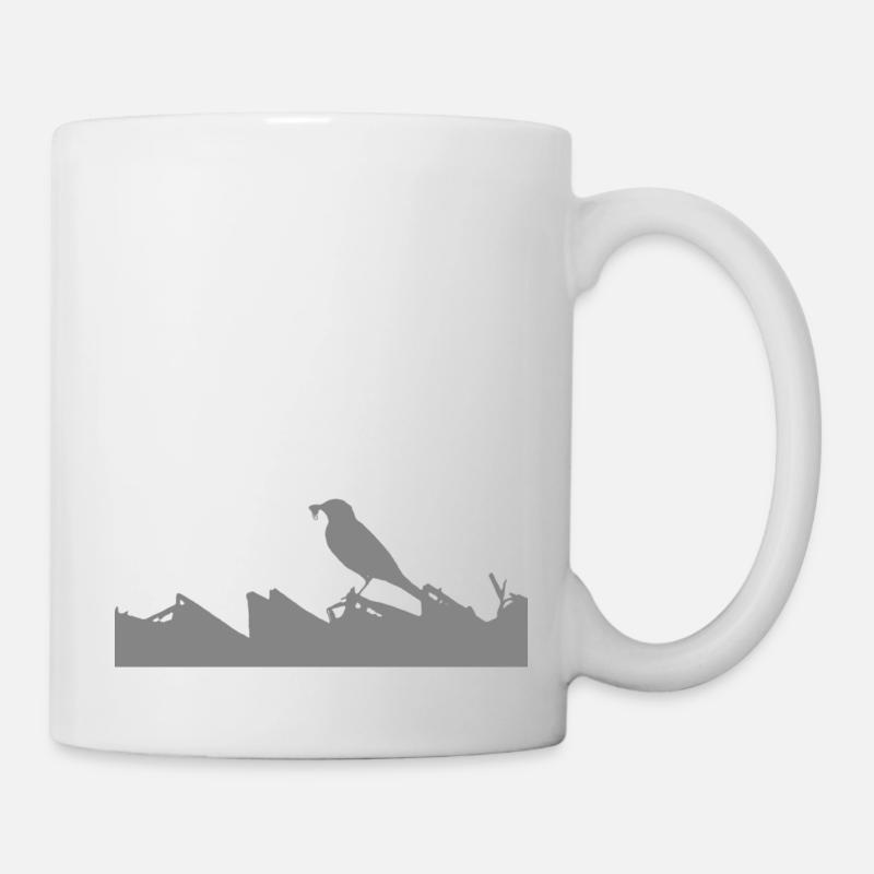 Superpouvoir : Bergeronnette des ruisseaux - Mug blanc - blanc