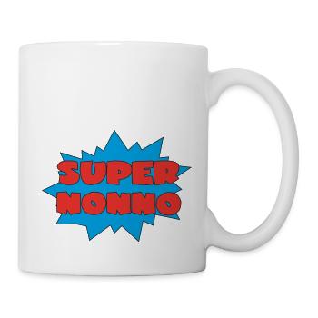 SUPER NONNO - Mug blanc - blanc - Droite