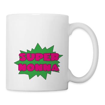 SUPER NONNA - Tasse - Weiß - Rechts