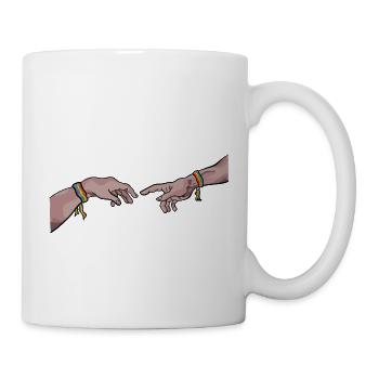 Pride Creation of Adam - Mug - white - Right