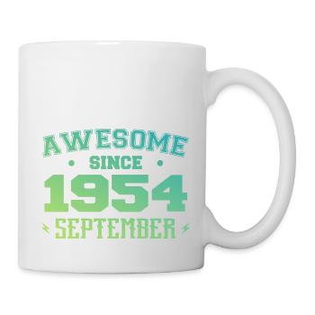 September 1954 Birthday Gift September 1954 - Mug - white - Right