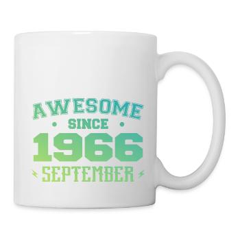 September 1966 Birthday Gift September 1966 - Mug - white - Right