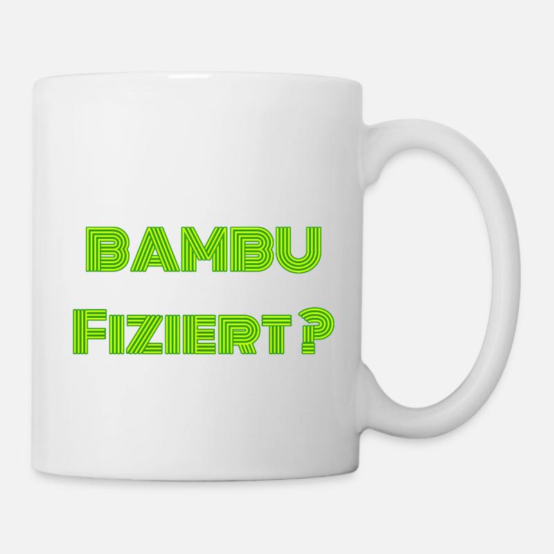 Bambuficiert 01 - Mug blanc - blanc