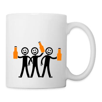 Party Team Bier Junggesellenabschied - Tasse - Weiß - Rechts