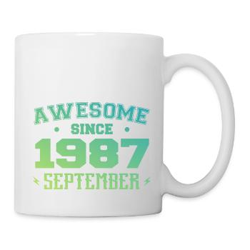 September 1987 Birthday Gift September 1987 - Mug - white - Right