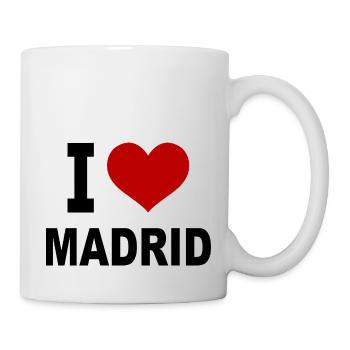 I love Madrid - Mug - white - Right