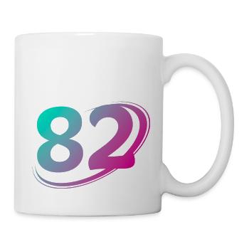 Number 82 multicolor - Mug - white - Right