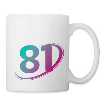 Number 81 Multicolor - Mug - white - Right