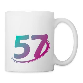 Number 57 multicolor - Mug - white - Right