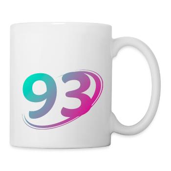 Number 93 multicolor - Mug - white - Right